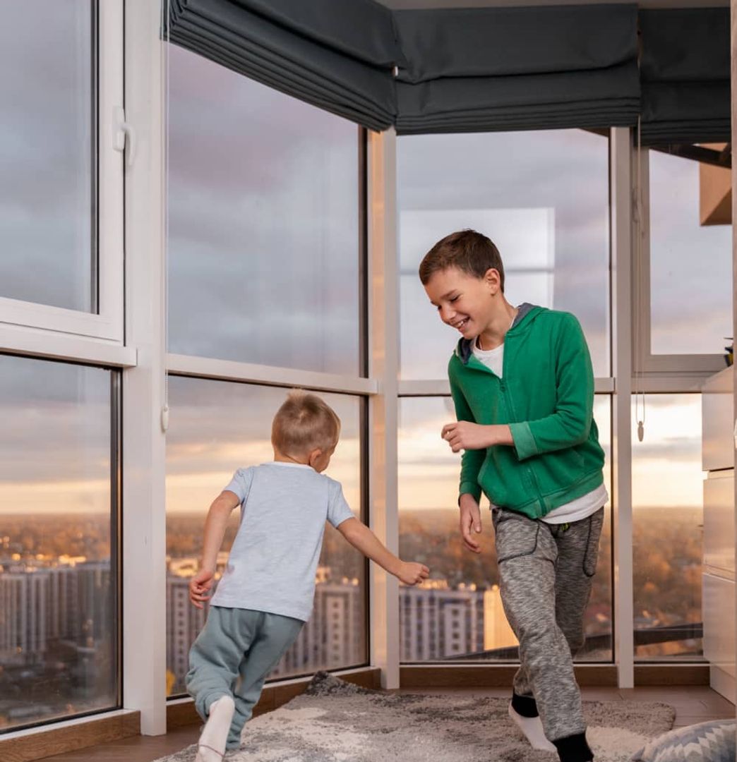 residential window film installation Tampa home